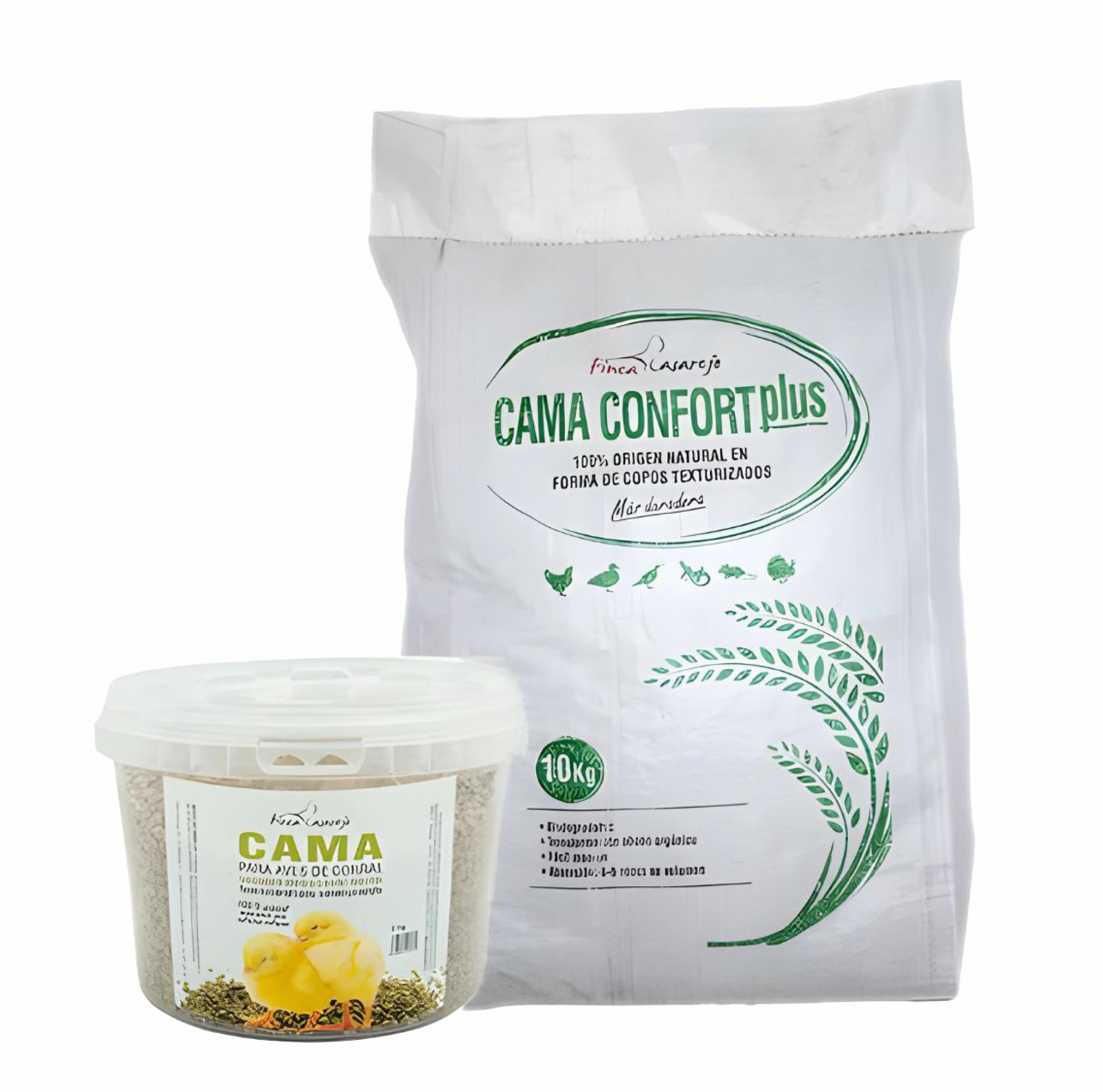 Cama para aves Alfava